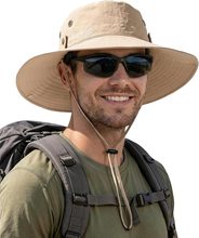 Wide-brim sun hat